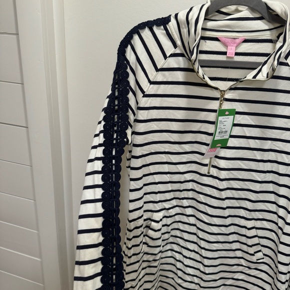 NWT Lilly Pulitzer Striped Long Sleeve Dress - Picture 5 of 7